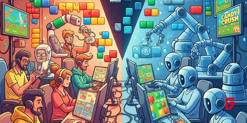 Candy Crush developers at King were replaced by the AI tools they built, highlighting automation’s impact on the gaming industry.