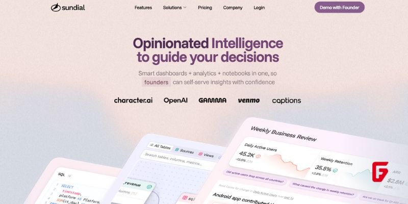 Sundial secures $16M Series A to expand its AI analytics platform, driving smarter, faster business decisions for companies in 2025.
