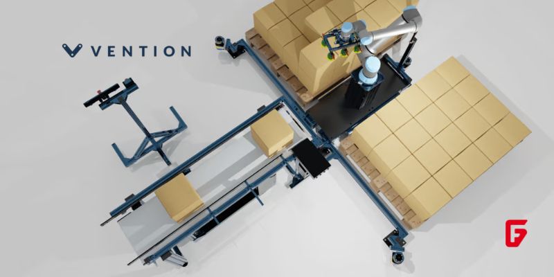Discover how Vention’s Rapid Series Palletizer redefines end-of-line automation with unmatched speed, modularity, and vertical reach for North American manufacturers.