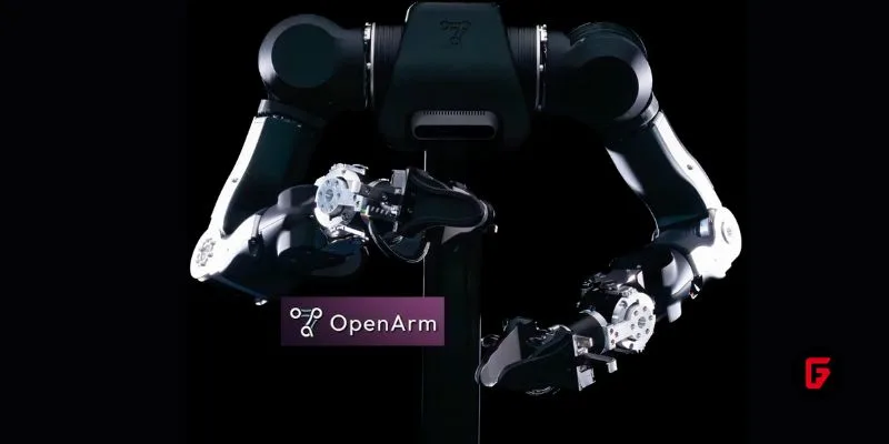 Discover OpenArm 01, a fully open-source humanoid robotic arm for physical AI, research, and real-world use. Join the future of robotics innovation today.