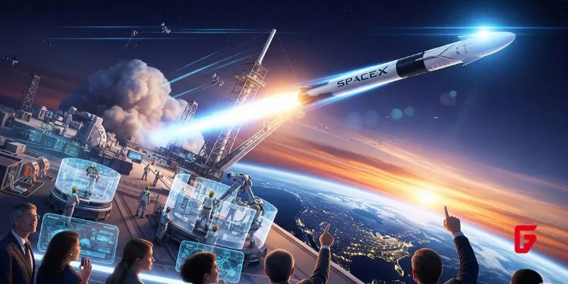 SpaceX achieved its fastest crewed flight, delivering four astronauts to the ISS in just 15 hours and advancing global space research collaborations.