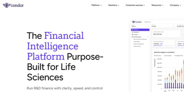 Condor Software raises $24M to build an AI-powered financial intelligence platform that helps life sciences companies track and forecast their R&D spend.