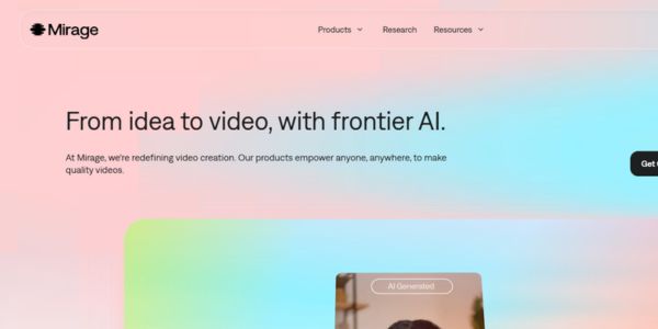 Mirage, maker of the Captions app, raises $75M from General Catalyst’s CVF to build new AI models for video editing, assembly intelligence, and accent-aware audio.