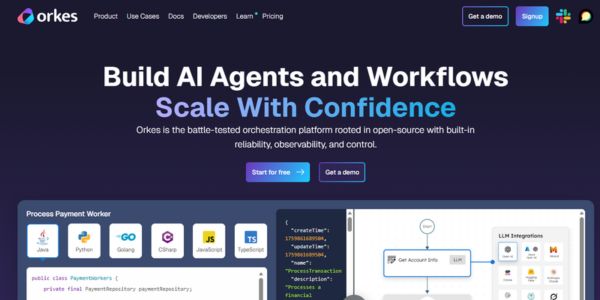 Orkes AI orchestration platform raises 60M dollars to help enterprises run reliable AI agents in production with durable workflows and governance.